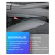 thumbnail image 4 of Sillador de asientos de coche Homaupt Leather Universal, 2 juegos, negro, 4 of 7