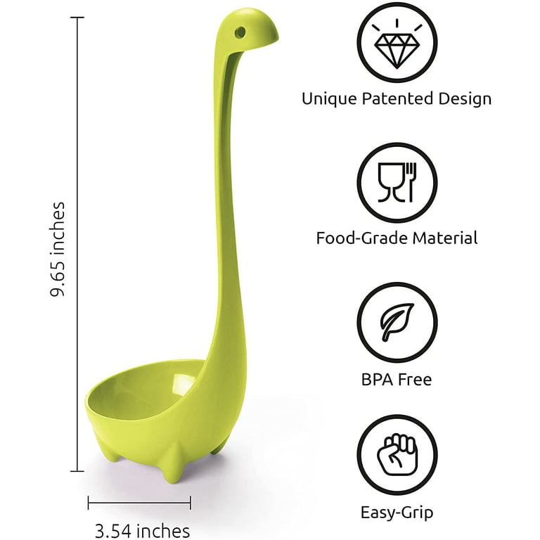  OTOTO The Nessie Family - Pack of 3 Tea Infuser, Soup Ladle,  and Colander - Cute Kitchen Accessories, Cooking Gifts, Funny Kitchen  Gadgets, Kitchen Gifts: Home & Kitchen