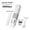 white, variant on Cordless Handheld Car Vacuum Cleaner – 12000PA Cyclone Suction, 24V Rechargeable Portable Vac With HEPA Filter, For Car Interior, Pet Hair, Home & Office