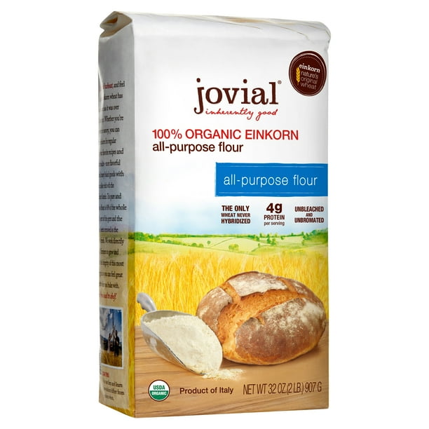 JOVIAL ORGANIC ALL PURPOSE EINKORN FLOUR, 32 oz
