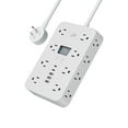thumbnail image 1 of Multiprise US 16 Po1 Prise Multitap Cordon d'Extension AC Ports USB TypeC, 1 of 8