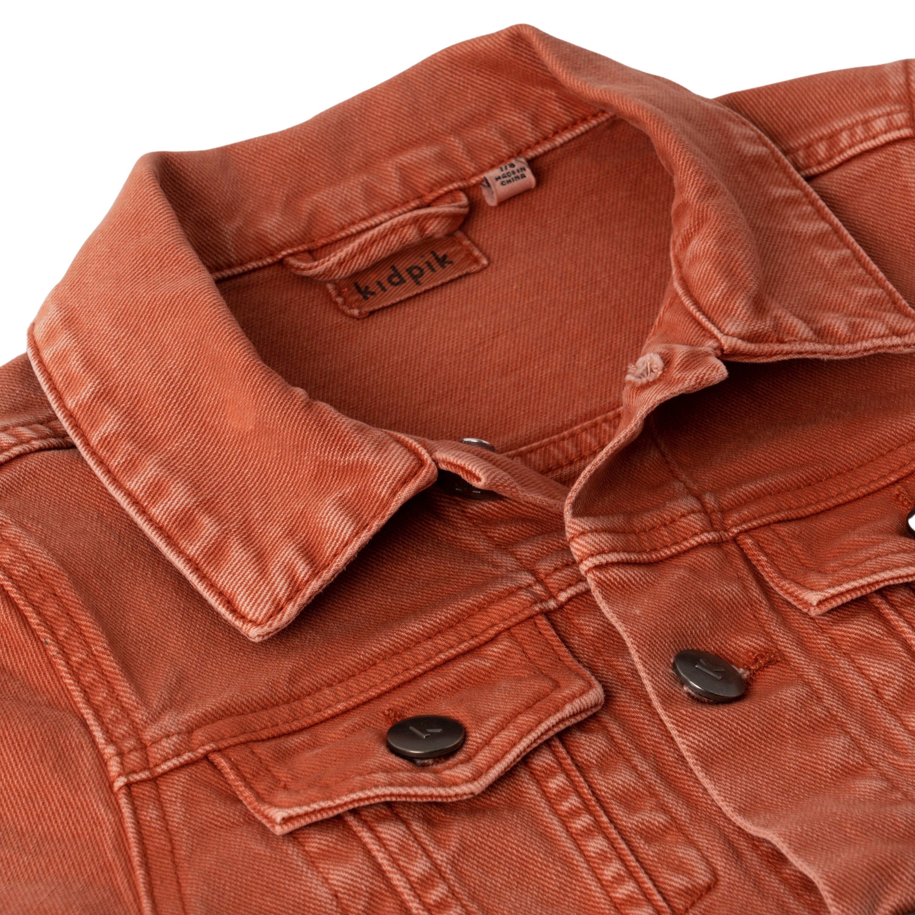 Urban Outfitters burnt orange denim jacket Like new!... - Depop
