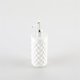 thumbnail image 5 of Botella dispensadora de cerámica con forma de diamante blanco personalizada de 440 ml, dispensador de jabón, champú, gel de baño, botella de prensa, botella vacía, 5 of 5