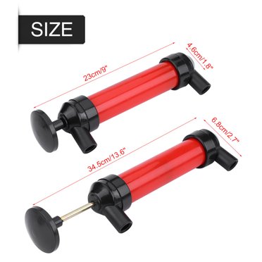 Manual Car Siphon Pump Pipe Oil Extractor Gas Liquid Water Change Transfer Hand Air Pumps
