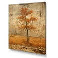 thumbnail image 2 of Designart "Vintage Harmony of Orange Trees" Landscapes Canvas Wall Art - Country Orange Tree Living Room Canvas Art, 2 of 6