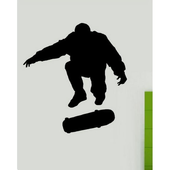 Decal ~ SKATEBOARDER #1 ~ WALL DECAL, 22" X 23"