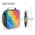 thumbnail image 5 of ALAZA Tie Dye Pattern Lunch Box Insulated Lunch Bag Reusable Thermal Cooler Tote School Picnic, 5 of 6