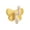 Yellow, variant on Universal Radiator Hooks for Towels and Clothes Butterfly Design Drying Rack Hangers for Bathroom White