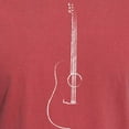 thumbnail image 3 of CafePress - Guitar Fade T Shirt - Mens Comfort Colors Shirt, 3 of 5