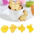 thumbnail image 3 of 4 moldes para galletas de Halloween, molde 3D para Halloween, cortador de galletas con sello de émbolo, molde para hornear DIY para galletas de Halloween, 3 of 5