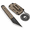 Black / Khaki, variant on 5.8" Edc Neck Lightweight Full Tang Kiridashi Pocket, Black / Green, 5cr14mov Stainless Steel