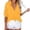 Yellow, variant on Womens Plaid Shirts Long Sleeve Tops with Pockets Sun T Shirt Tops Tall Women's Shirts S