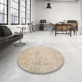 thumbnail image 4 of Ahgly Company Machine Washable Indoor Rectangle Contemporary Deep Peach Orange Area Rugs, 3' x 5', 4 of 7