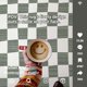 thumbnail image 2 of Runner Jinchan 61x152 cm Gris a Cuadros Antideslizante, 2 of 9