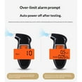thumbnail image 3 of Battery-powered Breathalyzer Keyring Digital Alcohol Detector Portable Breath Analyser with Audible Alert, LCD Screen and Replacement Mouthpiece for Personal Use G/Black..., 3 of 5