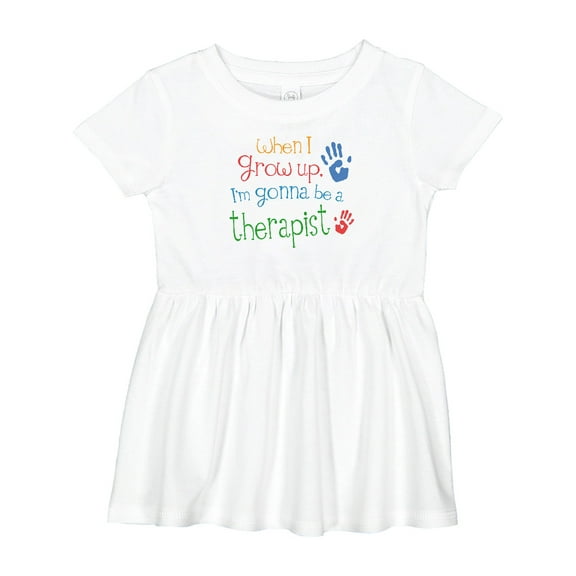 Inktastic Future Therapist Girls Baby Dress
