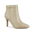 thumbnail image 1 of Unique Bargains Women's Stiletto Heels Pointed Toe Side Zip Ankle Boots, 1 of 7