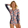 thumbnail image 3 of Women's swimsuit diving suit sexy swimsuit sunscreen long-sleeved surfing suit, 3 of 6