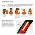 thumbnail image 5 of Red by Kiss Tintation Semi-Permanent Hair Color, Aloe Vera Water Based, Argan Oil, Olive Oil, Collagen & Keratin, Long-Lasting Color Dye (Copper Brown, 5 Fl Oz), 5 of 9