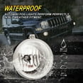 thumbnail image 5 of For 05-10 Jeep Grand Cherokee Chrysler 300 Dodge Fog Lights Clear Lens Lamp Pair, 5 of 10