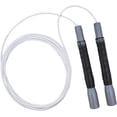 thumbnail image 1 of shiyou-Fit Plus Pro Freestyle PVC Jump Rope for Tricks - Unbreakable 8" Long Handles with Non-Slip Grip Tape - Premium Adult Jump Ropes for Fitness - Lightweight Cardio Boxing Skipping Jump Rope, 1 of 4