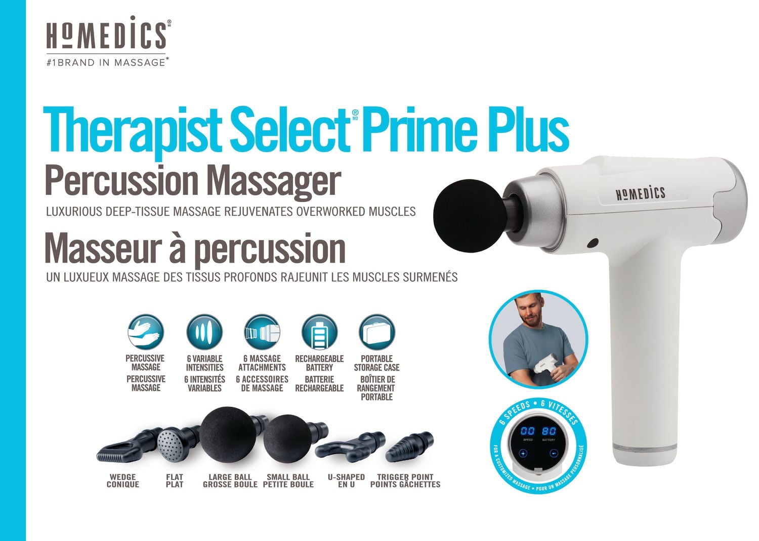 Masseur Abdominal Rechargeable - 6 Modes, 18 Intensités, Pour Perte De Poids, Renforcement Musculaire - 8