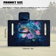 thumbnail image 7 of SEANATIVE Universal Golf Cart Seat Covers Towel Blanket, Portable UV Resistant Club Car Accessories with 4 Storage Pockets, Compatible with 2-Person Golf Carts, Sea Turtle Flower Galaxy Blue, 7 of 7