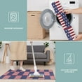 thumbnail image 6 of Red White and Blue Star Striped Pattern Kitchen Rugs Sets Of 3,Kitchen Runner Rugs Non Skid Washable,Decorative Kitchen Floor Mats for Kitchen,Sink,Laundry,17"x30"+ 17"x47" + 17"x59", 6 of 6