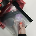 thumbnail image 2 of 3Pcs Transparent Makeup Bags Travel Cosmetics Bags Portable Makeup Bags, 2 of 8