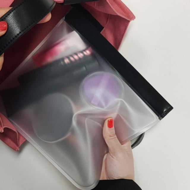 HEALEEP 3Ud Bolsa Organizadora Para Cosméticos Transparente Línea Uso Doméstico