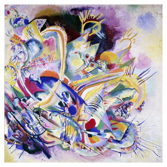 Global Gallery's 'Improvisation Painting' By Wassily Kandinsky Unframed Giclee on Paper Print