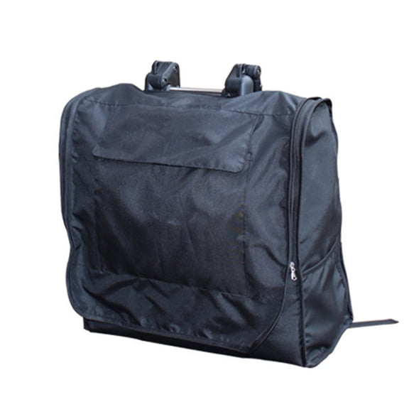 Versatile Pram Backpack with Breathable Designs & Multiple Compartments Baby Strollers Accessory Bag for Travel