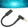 thumbnail image 4 of Adaptador USB C A CC De 5,5 X 2,5 Mm, Adaptador De Corriente Tipo C PD 20 V 5 A De Punto De Nailon 100 W De Doble Chip Para Viajes ANGGREK USB C to DC 5.5x2.5mm Adapter, 4 of 8