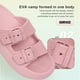 thumbnail image 4 of Zapatillas de suela gruesas zapatillas sin deslizamiento hebillas ajustables zapatos de baño sandalias para hombres mujeres, 4 of 8