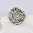 thumbnail image 3 of Minimalist Spiral Brooch Pins for Women Men Metal Corsage Unique Geometric Swirl Brooches Lapel Badge for Suit Coat Jacket Clothes Accessories Unisex Costume Jewelry Graduation Party, 3 of 10