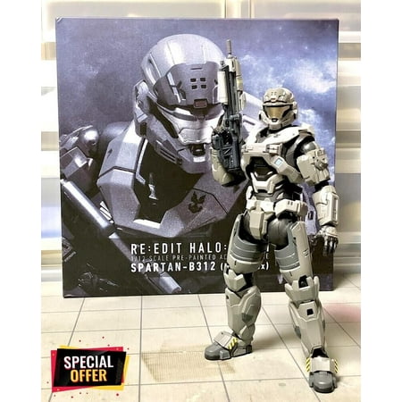 Halo Reach Action Figure Spartan-B312 Noble Six 1:12 Collectible Model Toys Gift