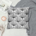 thumbnail image 2 of Acheng Palm Leaves with Lush Branches and Leaves Tropical Jungle Palm Leaves Plush Pillowcase 1 Piece White, 2 of 5