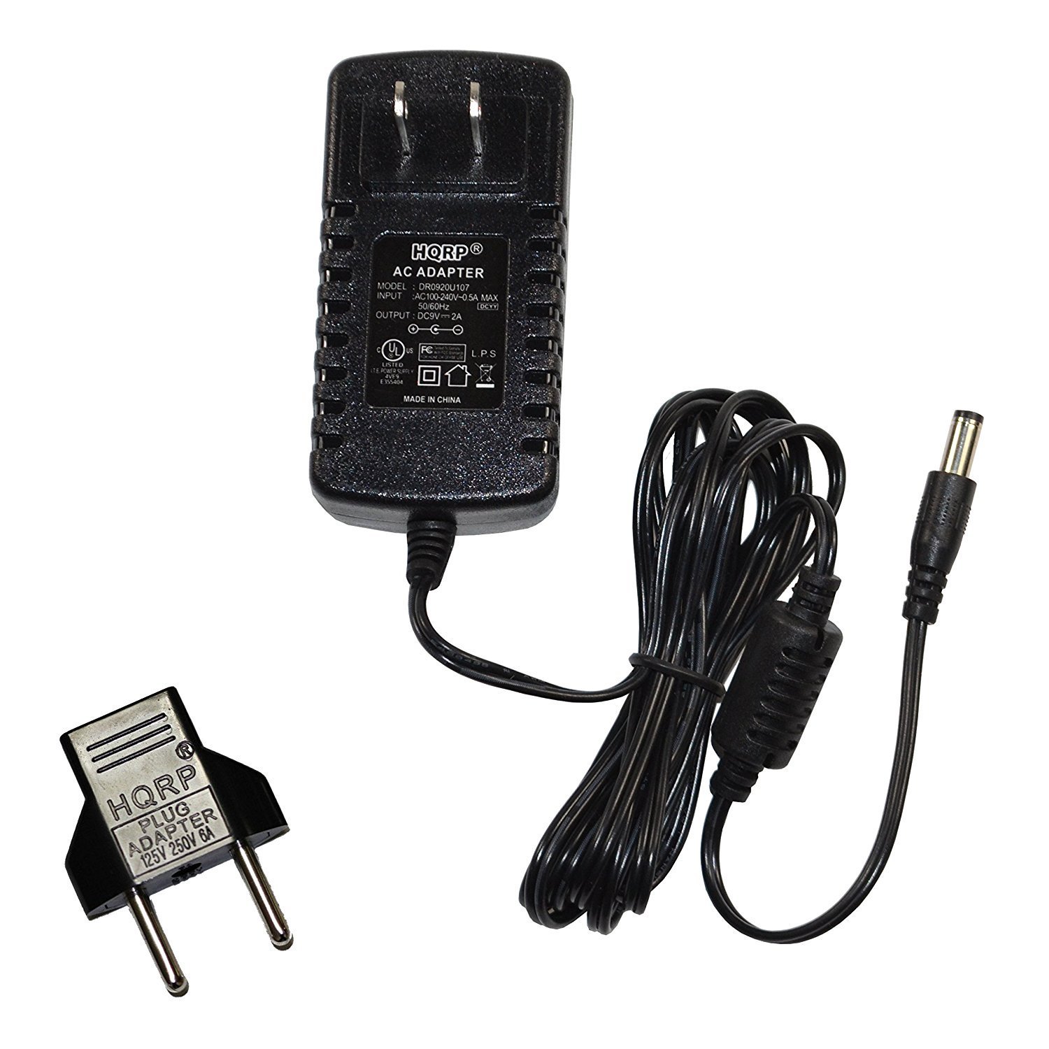 HQRP AC Adapter / Power Supply for Roland A-30, A-300PRO, A-33, A