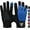 Blue, variant on Weight Lifting Gloves Gym Workout, Full Finger Touch Screen, Breathable Anti Slip Padded Palm Protection, Fitness Strength Training Powerlifting HIIT WOD Exercise, Men Women Home Gym Cycling