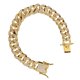 thumbnail image 1 of Gargantilla de cadena cubana de 1,2 joyería imitación para hombres y mujeres Dorado 8 pulgadas Zulema cadena cubana, 1 of 8