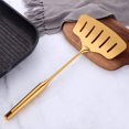 thumbnail image 4 of 304 Stainless Steel Fish Spatula, Turner with Vacuum Ergonomic Handle(Gold), 4 of 6