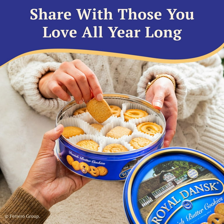 Royal Dansk Danish Butter Cookies, 12 Oz.