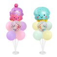 thumbnail image 1 of Soporte para globos Zyloon, fiesta de helado, 2 juegos, kit de mesa, 1 of 6