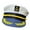White, variant on Adjustable Adult Captain Hat Classical Sailors Hat Soft Polyester For Casual Outfits And Parties