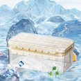 thumbnail image 4 of Up to 95% off Gifts onlyliua Pressing Ice Box With 18 Compartments For Household Refrigerators Homemade Ice Cubes Ice Box Ice Tool Food Grade Ice Rack, 4 of 10
