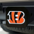 thumbnail image 2 of Fanmats Color On Black Cincinnati Bengals Nfl Hitch Cover FMT-22547, 2 of 3