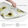 thumbnail image 5 of Easygdp Avocado of a Hear Envelope Closure Pillowcase - 20x36in, Queen Pillowcase, Breathable, Stain-Resistant, Wrinkle-Free, 5 of 9