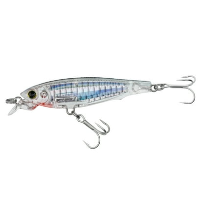 Yo-Zuri 3D Inshore Fingerling 70 Ghost Shad Hard Bait Fishing Lure