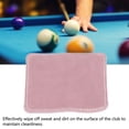 thumbnail image 3 of Nettoyant de Queue de Piscine Slicker, Chiffon de Nettoyage de Queue de Billard Carré pour Accessoires de Billard, 3 of 8