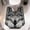 Gray Wolf, variant on 3D Realistic Wildlife U-Shaped Contour Bathroom Mat, Non Slip Soft Absorbent Diatomaceous Earth Toilet Base Floor Rug, Funny Animal Decor Bathroom Accessory (Gray Wolf)